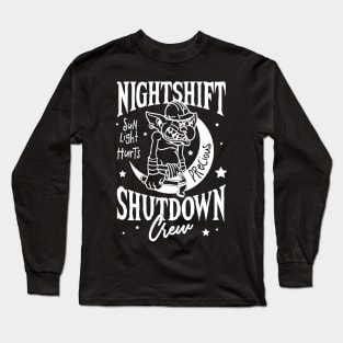 Nightshift Shutdown Long Sleeve T-Shirt